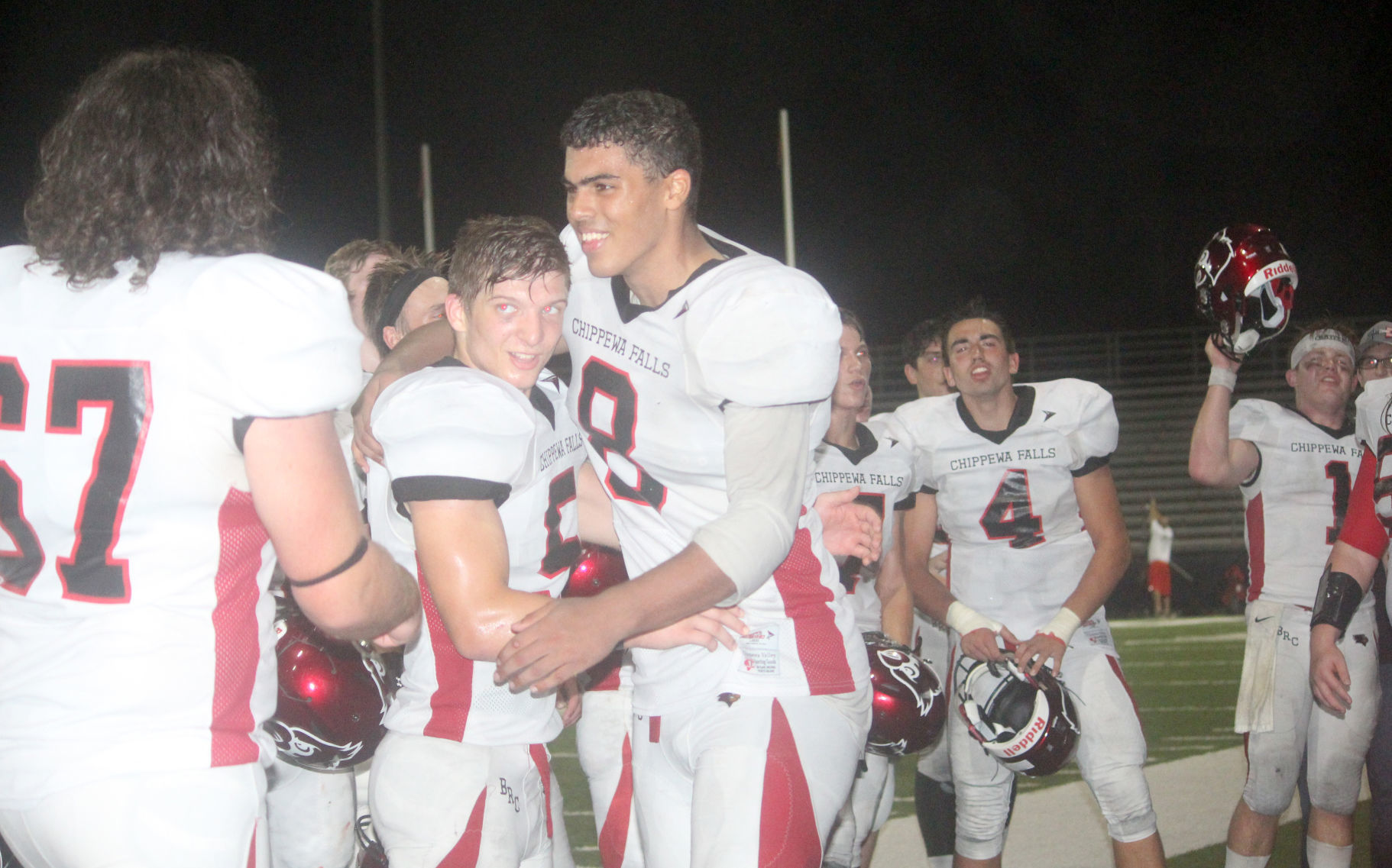 Chi-Hi football at Eau Claire Memorial 9-14-18